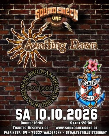 AWAITING DAWN · Wax Bird · Alaska Beach Club AWAITING DAWN · Wax Bird · Alaska Beach Club