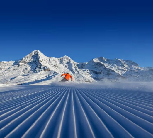 Eiger, Mönch und Jungfrau im Winter Eiger, Mönch und Jungfrau im Winter